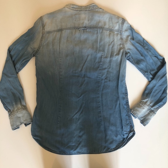 7 For All Mankind Denim Shirt |  Small - Picture 5 of 7